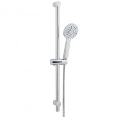 Orbit Middleton Shower Slide Rail Kit with Round Handset and Adjustable Brackets - Chrome