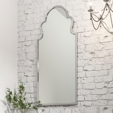 Orbit Harrogate Traditional Bathroom Mirror 830mm H x 500mm W - Chrome