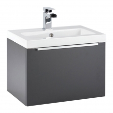 Orbit Supreme 500mm 1-Drawer Wall Hung Vanity Unit