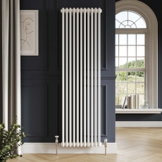 Orbit Noble Gloss White Vertical Column Radiator