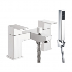 Orbit Vello Bath Shower Mixer Tap Pillar Mounted - Chrome