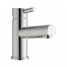 Orbit Zico Mono Basin Mixer Tap with Push Button Waste - Chrome