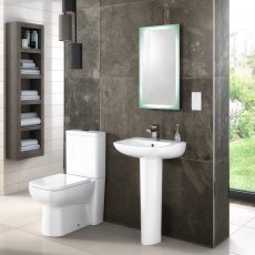 Nuie Ambrose Bathroom Suite 500mm Wide Basin
