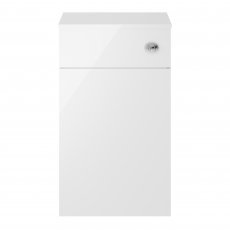 Nuie Athena Back to Wall WC Toilet Unit 500mm Wide - Gloss White