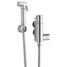 Nuie Douche Spray Kit with Handset Holder and Thermostatic Valve - Chrome