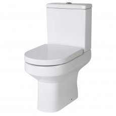 Nuie Harmony Close Coupled Pan Push Button Cistern - Excluding Seat