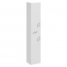 Nuie Mayford Tall Boy Unit 350mm Wide x 330mm Deep - Gloss White