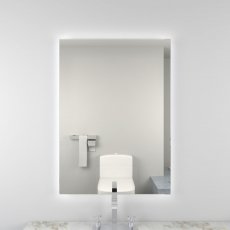 Prestige Como LED Bathroom Mirror with Sensor Switch and Demister Pad 700mm H x 500mm W