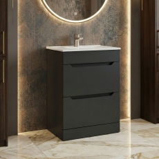Prestige Culture 600mm 2-Drawer Floor Standing Vanity Unit