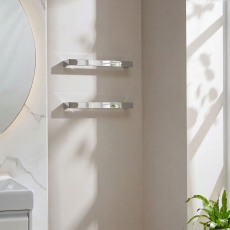 Prestige Singola 12V Dry Electric Twin Towel Rail