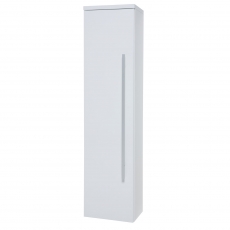 Prestige Purity Wall Mounted Tall Boy Unit 1400mm High x 355mm Wide White