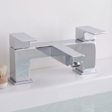 Prestige Element Bath Filler Tap Pillar Mounted - Chrome