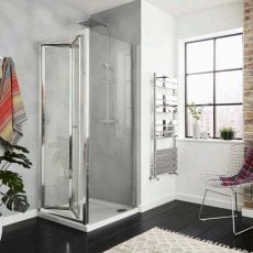 Prestige KV6 Bi-Fold Shower Door 700mm Wide - 4mm Glass