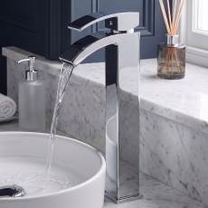 Prestige Flair Tall Mono Basin Mixer Tap - Chrome