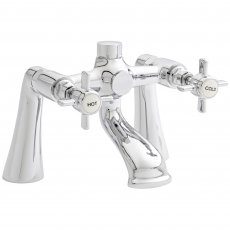 Prestige Klassique Bath Filler Tap Pillar Mounted - Chrome