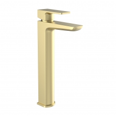 Prestige Kolt Tall Mono Basin Mixer Tap - Brushed Brass