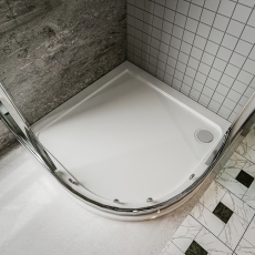 Prestige KT35 Quadrant Shower Tray 900mm x 900mm - Stone Resin