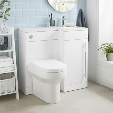 Prestige Matrix 1 Door Combination Unit with L Shape Basin 900mm Wide