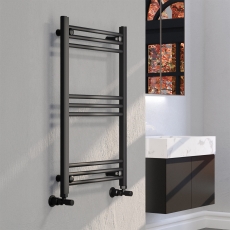 Prestige Ontario Designer Aluminium Heated Ladder Towel Rail