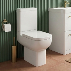 Prestige Options 600 Rimless Short Projection Close Coupled Toilet (inc Soft Close Seat)