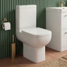 Prestige Options 600 Rimless Comfort Height Close Coupled Toilet (inc Soft Close Seat)