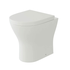 Prestige Primo Round Rimless Back to Wall Toilet - Soft Close Seat
