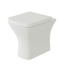 Prestige Primo Square Rimless Back to Wall Toilet - Soft Close Seat