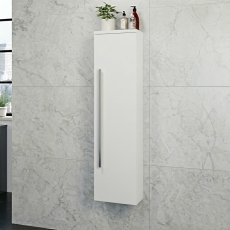 Prestige Purity 350mm Wall Hung 1-Door Tall Storage Unit