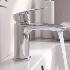 Prestige Verve Mono Basin Mixer Tap with Click Waste - Chrome