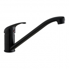 Prima Single Lever Kitchen Sink Mixer Tap - Black