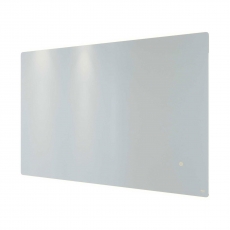 RAK Amethyst Landscape LED Mirror with Switch and Demister Pad 600mm H x 1000mm W Illuminated