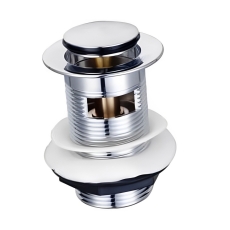 RAK Central Click Clack Basin Waste Chrome - Slotted