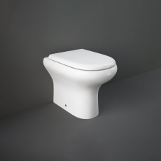 RAK Compact Back to Wall Pan White - Excluding Seat