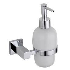 RAK Cubis Modern Soap Dispenser Wall Mounted - Chrome