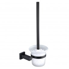 RAK Cubis Toilet Brush and Holder Wall Mounted - Black