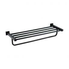 RAK Cubis Towel Shelf 601mm Wide - Black