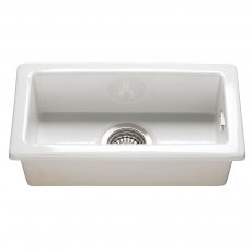 RAK Gourmet 7 Ceramic Belfast Kitchen Sink 475mm L x 250mm W - Alpine White