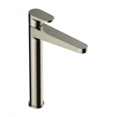 RAK Ischia Tall Basin Mixer Tap Without Waste - Brushed Nickel