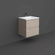 RAK Joy 600mm 2-Drawer Wall Hung Vanity Unit