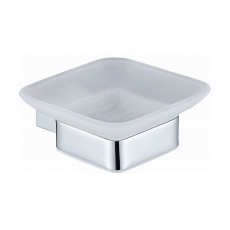 RAK Moon Square Soap Dish Wall Mounted - Chrome