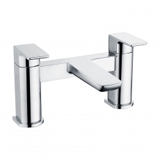 RAK Moon Bath Filler Tap Pillar Mounted - Chrome