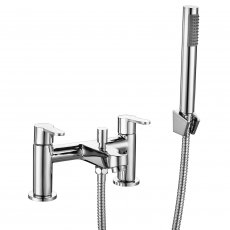 RAK Morning Bath Shower Mixer Tap Pillar Mounted - Chrome