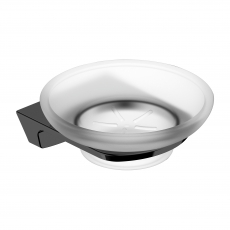 RAK Petit Square Soap Dish Holder - Matt Black