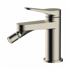 RAK Petit Round Bidet Mixer Tap - Brushed Nickel