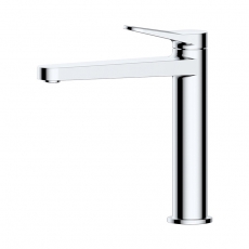 RAK Petit Round Medium Height Basin Mixer Tap - Chrome