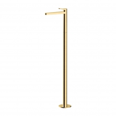 RAK Petit Round Freestanding Basin Mixer Tap - Brushed Gold