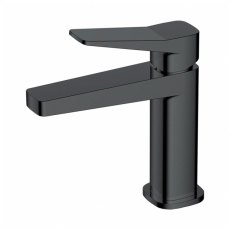 RAK Petit Square Standard Basin Mixer Tap - Matt Black