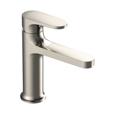 RAK Portofino Basin Mixer Tap Without Waste - Brushed Nickel