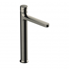 RAK Positano Tall Basin Mixer Tap Without Waste - Brushed Nickel