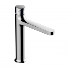 RAK Positano Medium Height Basin Mixer Tap Without Waste - Chrome